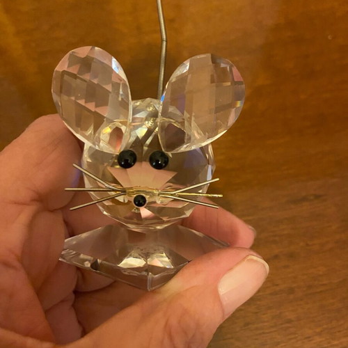 Original Swarovski collectible decorative mouse like new