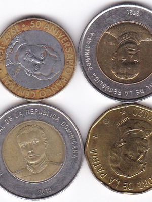 Dominican coins used