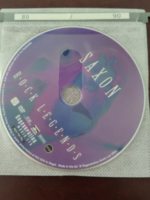 Saxon Rock Legends DVD, metal