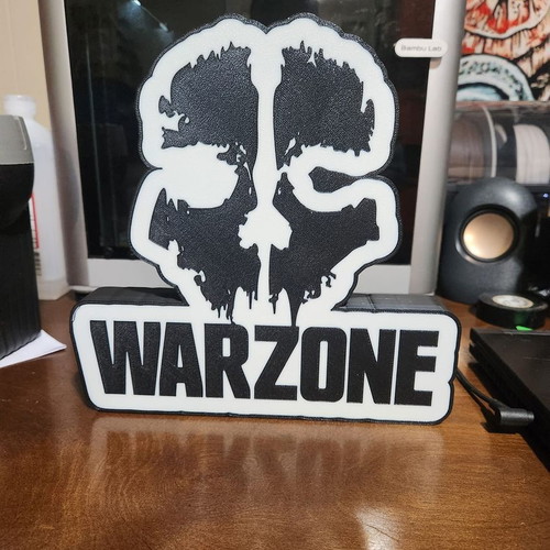 Call of Duty Warzone LED Lightbox new 23x23cm