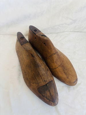 Wooden Shoemaker's Lasts used, traditional from Cyprus
