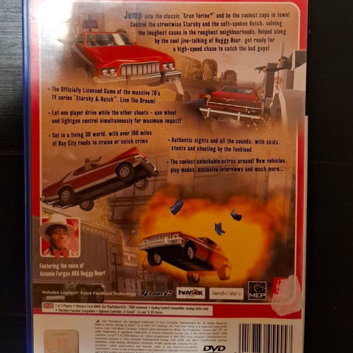 Starsky & Hutch PlayStation 2 game used, action adventure racing