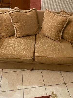 Living room sofa set three-seater and two-seater used