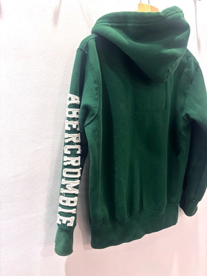 Hoodie Abercrombie μεταχειρισμένο, μέγεθος S, πράσινο ανδρικό fitting
