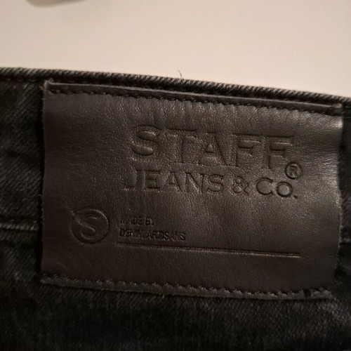 Staff Jeans & Co men's black jeans like new, size 32