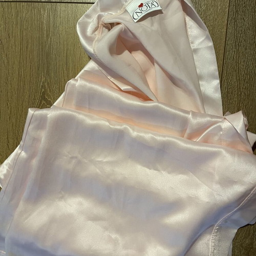 Satin robe summer maxi Nota like new, pink