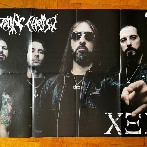 Rotting Christ Rush poster used 55cm x 76cm