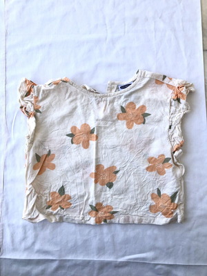 Lily & Dan Linen Girls' T-shirt size 3-4 years like new, floral design