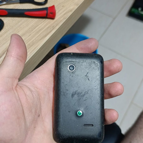 Sony Xperia Tipo Dual smartphone used, functional