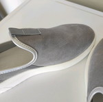 Lumberjack suede shoes like new, gray, size 39/40