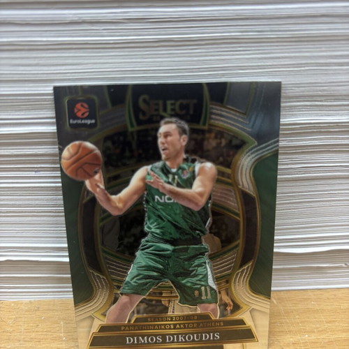 2025-26 Select Euroleague Dimos Dikoudis Base Card new