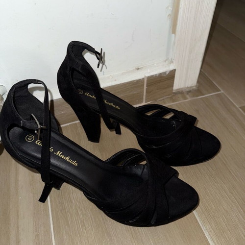 Sandals like new, size 43, black