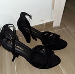 Sandals like new, size 43, black
