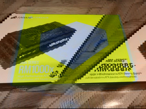 Corsair RMx Series 1000W Μαύρο Τροφοδοτικό Υπολογιστή Full Modular 80 Plus Gold