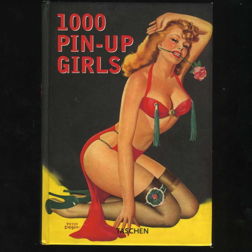 1000 Pin-Up Girls Taschen art book used