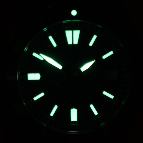 Seiko NH35 Professional Diver Watch 20 ATM, silver
