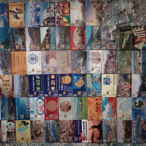 Phone cards collectible and common used, total 406 pieces 1993-2004