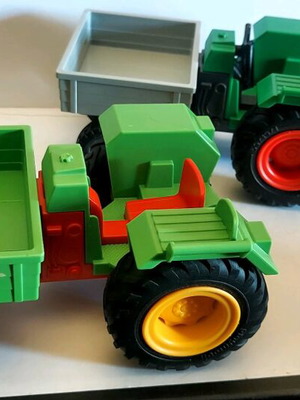 Playmobil αγροτικά οχήματα vintage 1999, 2 τμχ μεταχειρισμένα