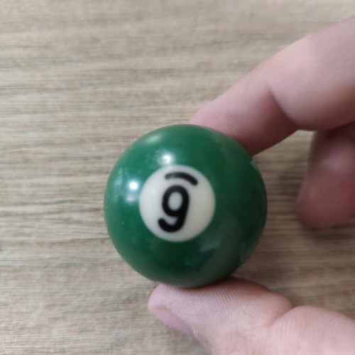 Billiard ball like new, number 6
