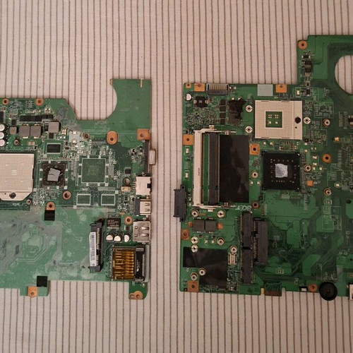 Laptop parts used, set of 2 pieces