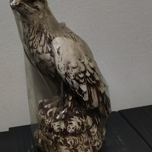 Decorative Eagle Figurine from Albania ceramic, like new