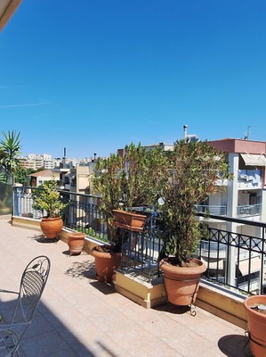 Apartment in Nea Krini 98m² with 2 bedrooms, balcony, parking, storage