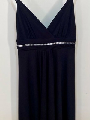 Selected black sleeveless knee-length dress size 12 used