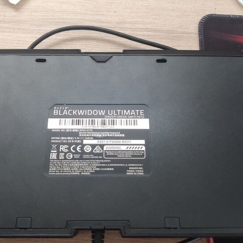 Razer BlackWidow Ultimate 2016 μεταχειρισμένο μηχανικό πληκτρολόγιο