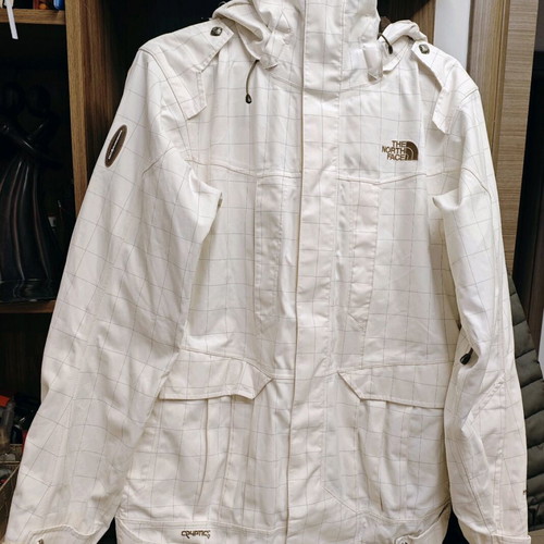 The North Face Cryptic Jacket for Ski and Snowboard, size Small, like new, white