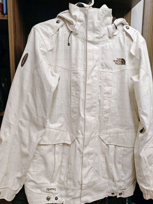 The North Face Cryptic Jacket for Ski and Snowboard, size Small, like new, white