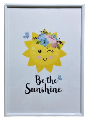 Children's frame Be the sunshine made to order, 22x31 cm