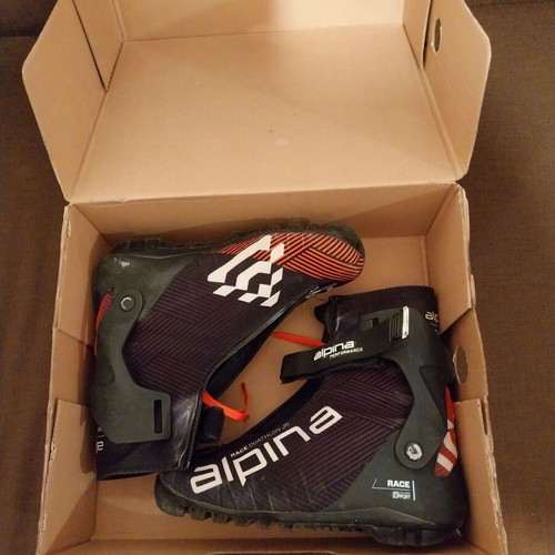 Alpina Race Duathlon JR Cross Country Ski Boots like new, size 40