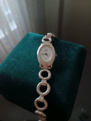 Stillness watch silver 925 19cm like new with new mechanism