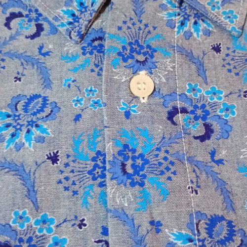 Nara Camicie vintage short-sleeve shirt medium 100% cotton
