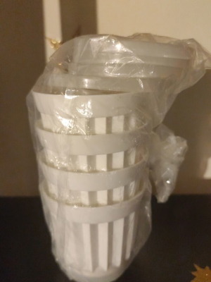 Tupperware Mini Jelly Molds Set of 4 New
