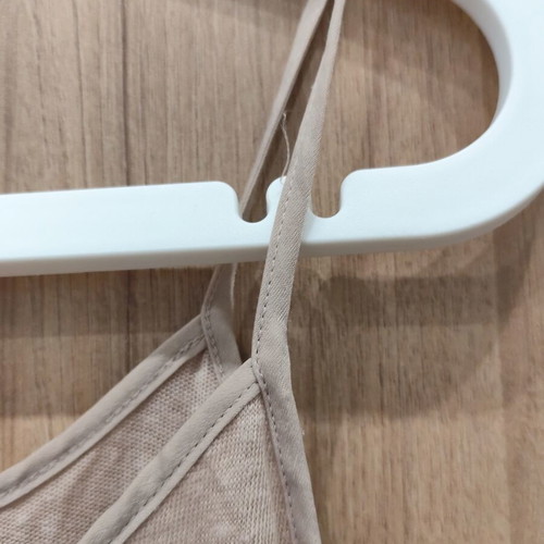 Zara beige minimal top size S with thin straps