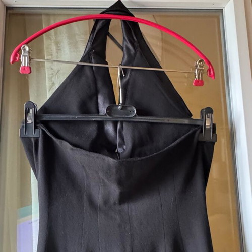 Maxi dress with bolero size M like new, black