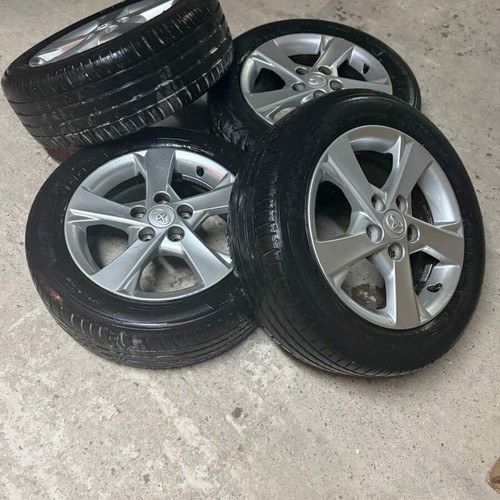 Genuine wheels and tires 5x114.3 used, 205/55-16