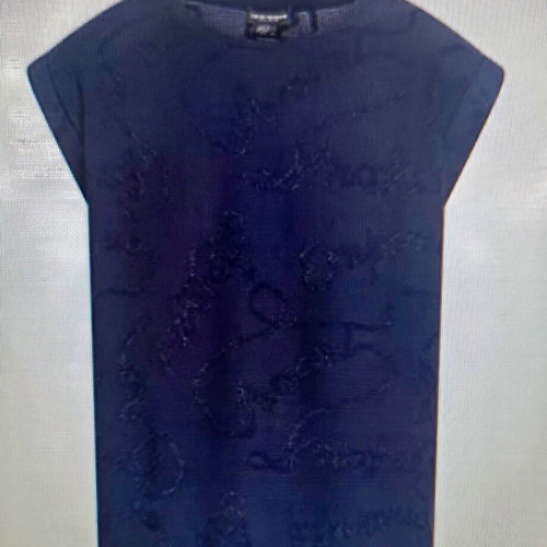 Emporio Armani tank top new, size XS, dark blue
