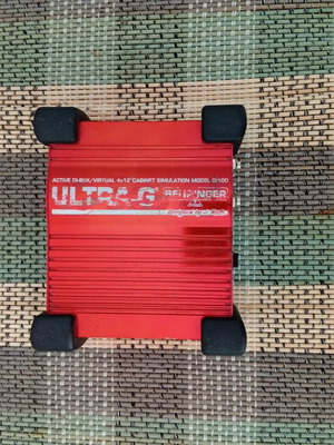 Behringer Ultra-G GI100 active DI box used