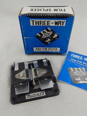 Three-Way 8mm Film Splicer for Super 8, 1960s, Japan