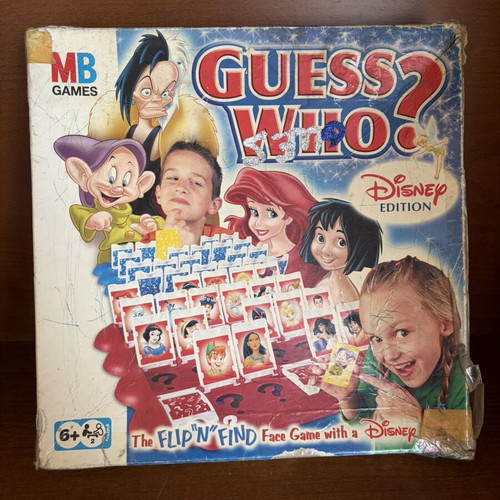Guess Who? Disney Edition board game like new