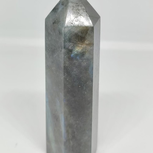 Natural Labradorite Crystal Obelisk 8cm 71gr like new