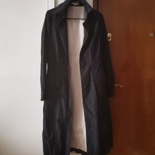 Hoss Intropia trench coat black like new, size L