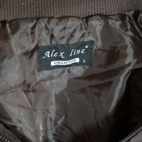 Unisex sleeveless jacket brown like new, size L