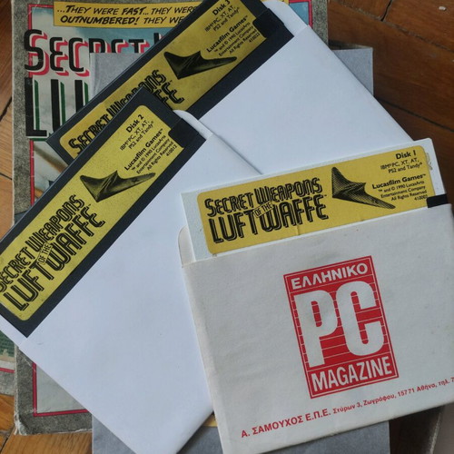 Secret Weapons of the Luftwaffe Big Box used, PC simulation