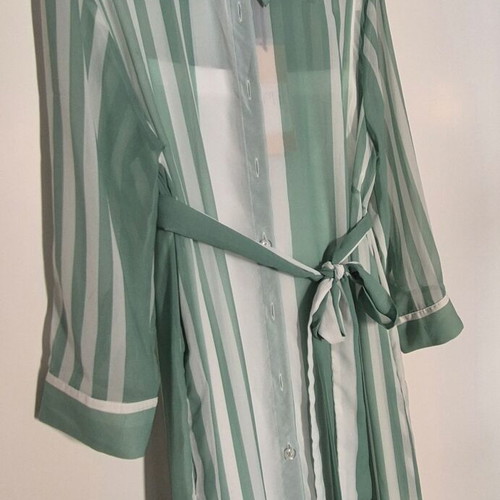 Mamoush dress new, long with pockets, belt and white inner dress