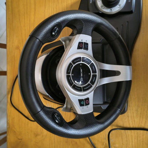 Tracer Roadster Steering Wheel with Gear Lever and Pedals like new