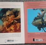 Saga Volumes 1 & 2 like new sci-fi comics by Brian K. Vaughan and Fiona Staples