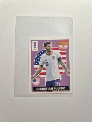 Panini FIFA World Cup 2026 Christian Pulisic μωβ extra αυτοκόλλητο